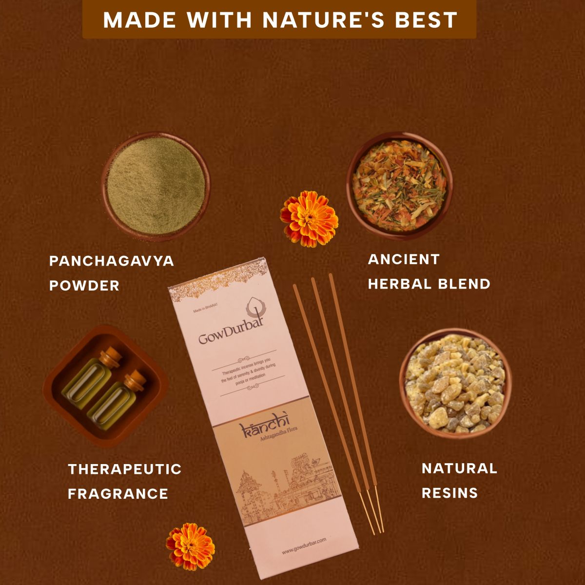 Kanchi – Ashtagandha Flora Incense - Image 4