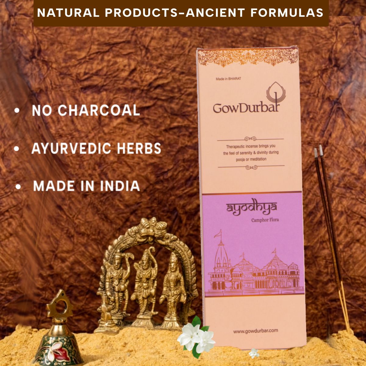 Ayodhya – Camphor Flora Incense - Image 2