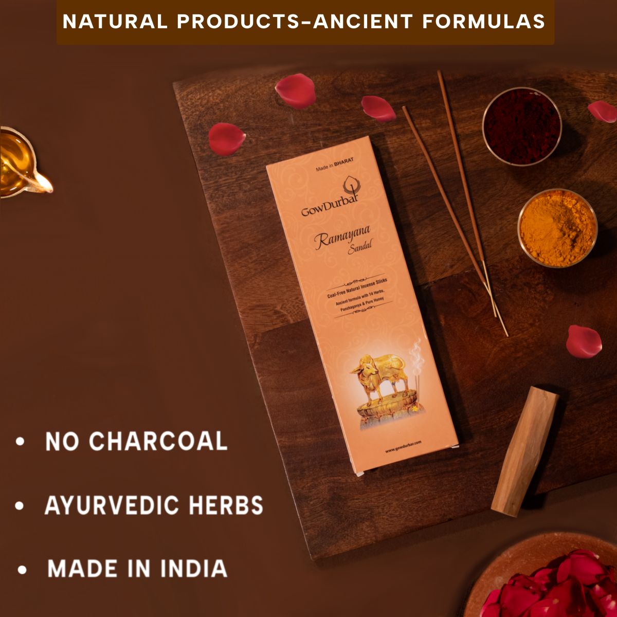 Ramayana-Therapeutic Sandal Incense - Image 2