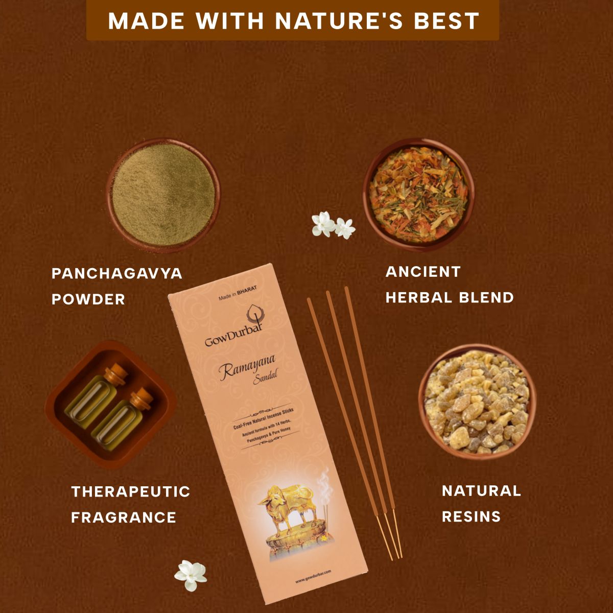 Ramayana-Therapeutic Sandal Incense - Image 4