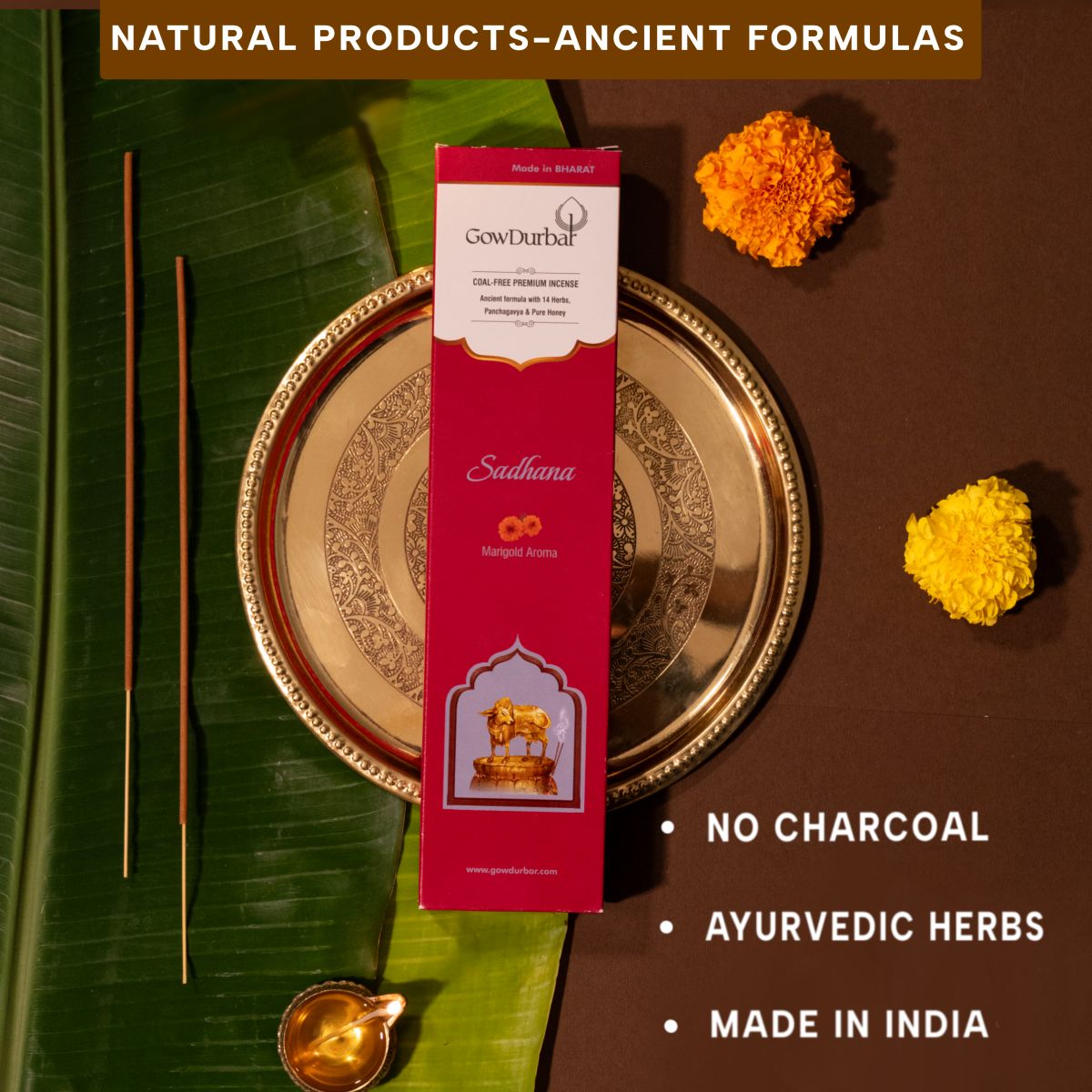 Sadhana - Marigold Aroma Incense - Image 2