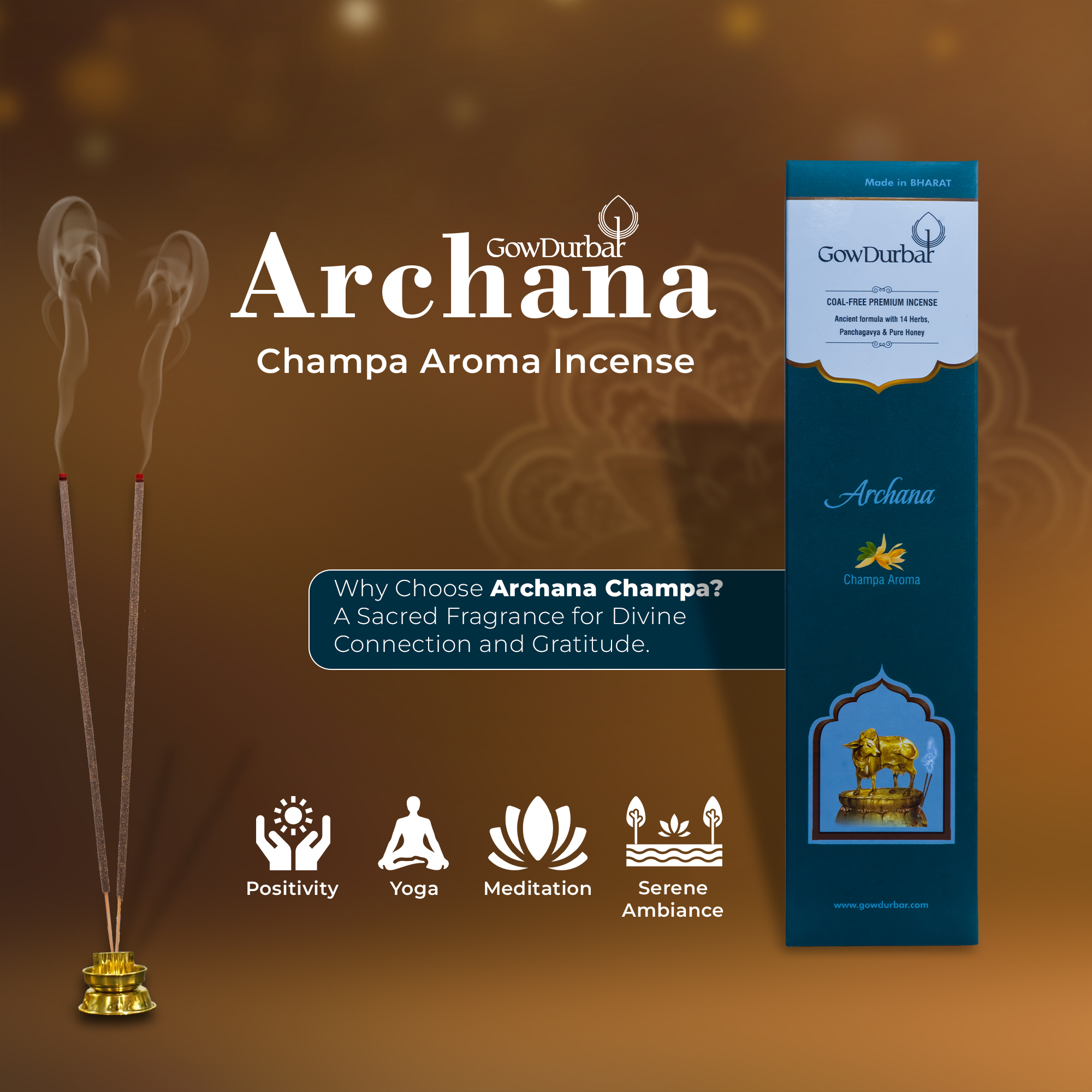 Archana - Champa Aroma Incense - Image 5