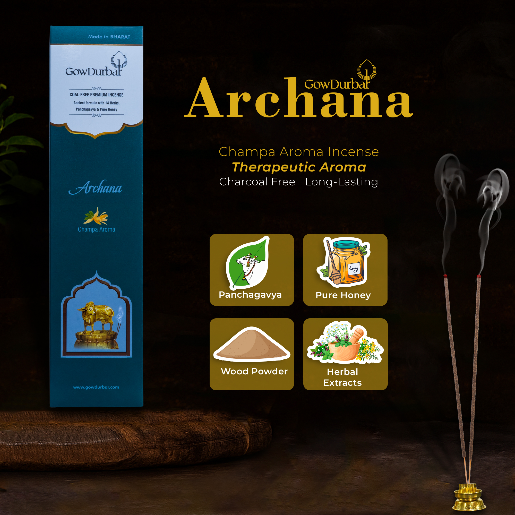 Archana - Champa Aroma Incense - Image 3
