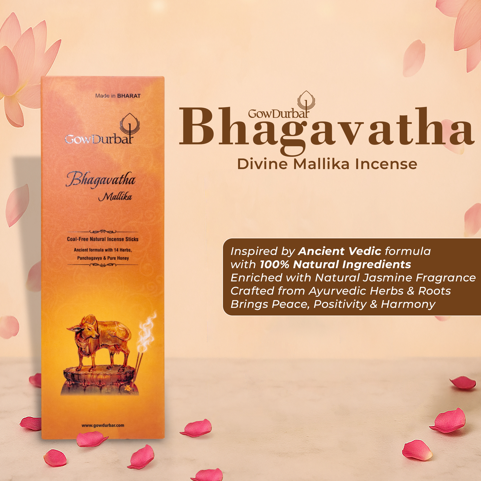 Bhagavatha-Divine Mallika Incense - Image 4