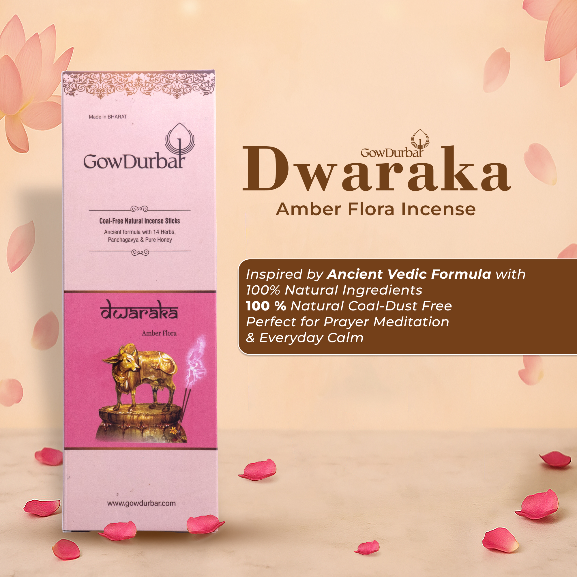 Dwaraka – Amber Flora Incense - Image 4