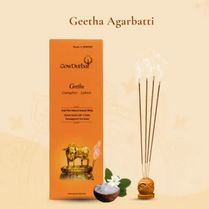 Geetha Camphor and Loban fragrance agarbatti for daily pooja