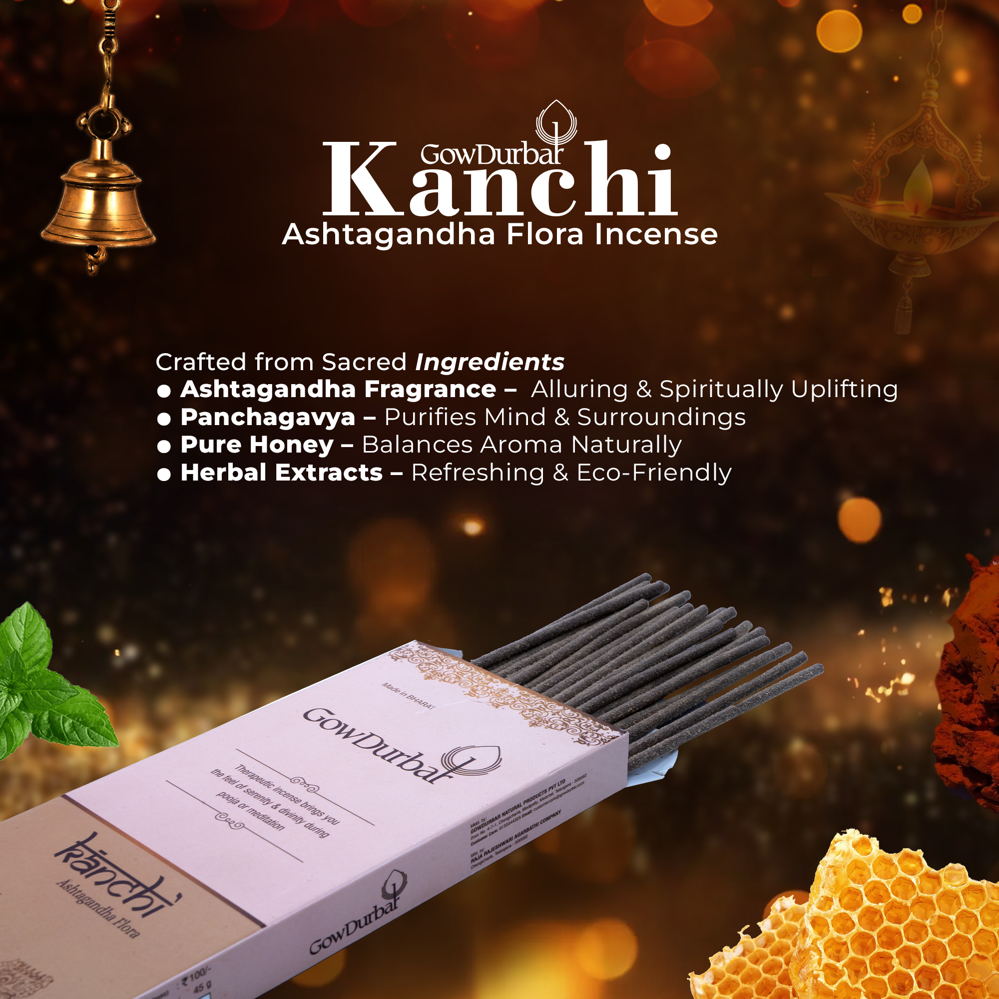 Kanchi – Ashtagandha Flora Incense - Image 2