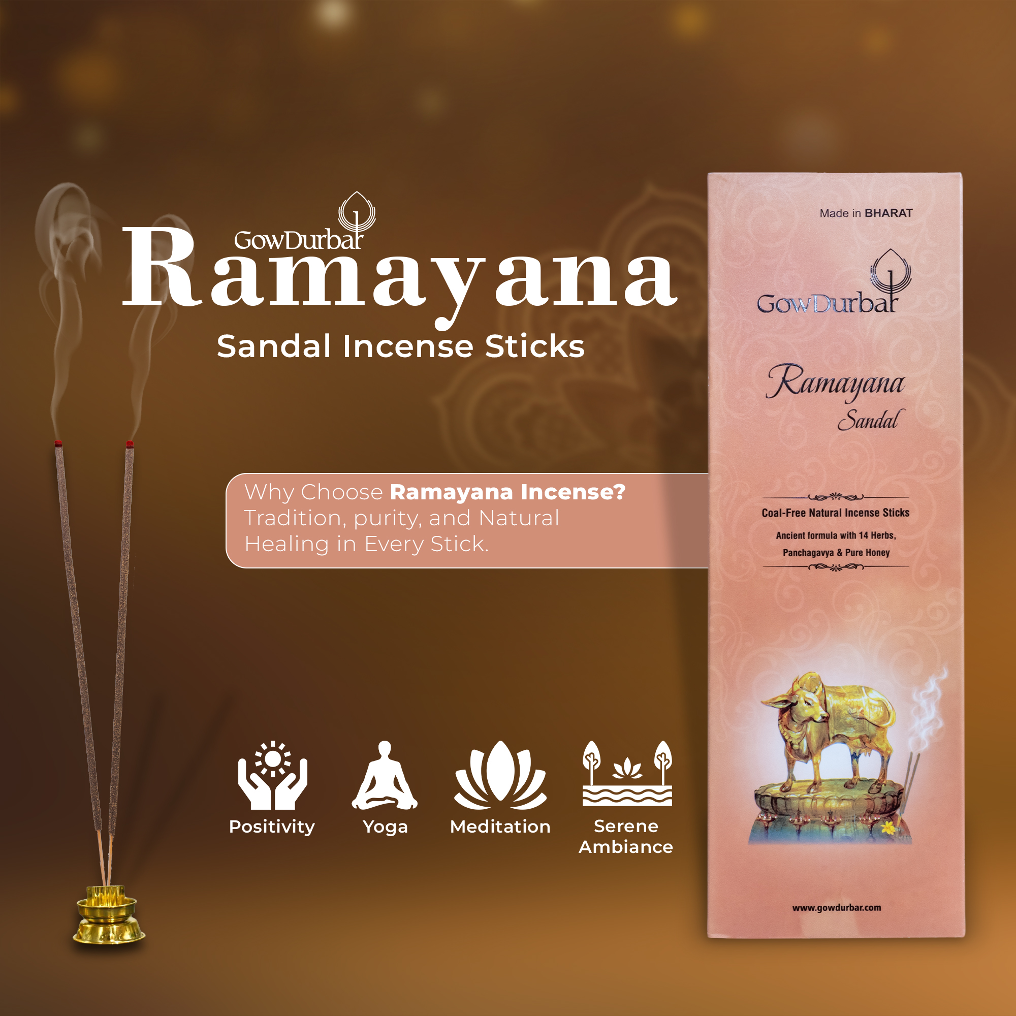 Ramayana-Therapeutic Sandal Incense - Image 5