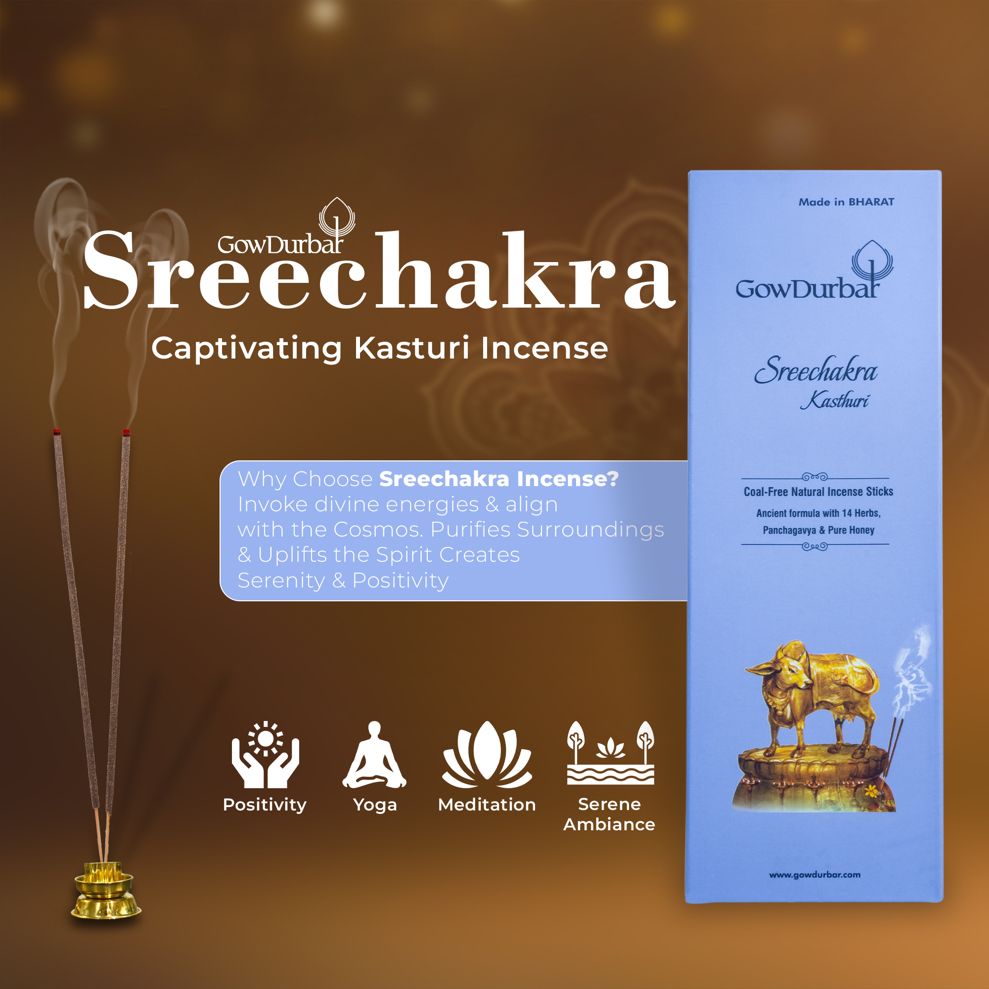 Sreechakra - Captivating Kasturi Incense - Image 5