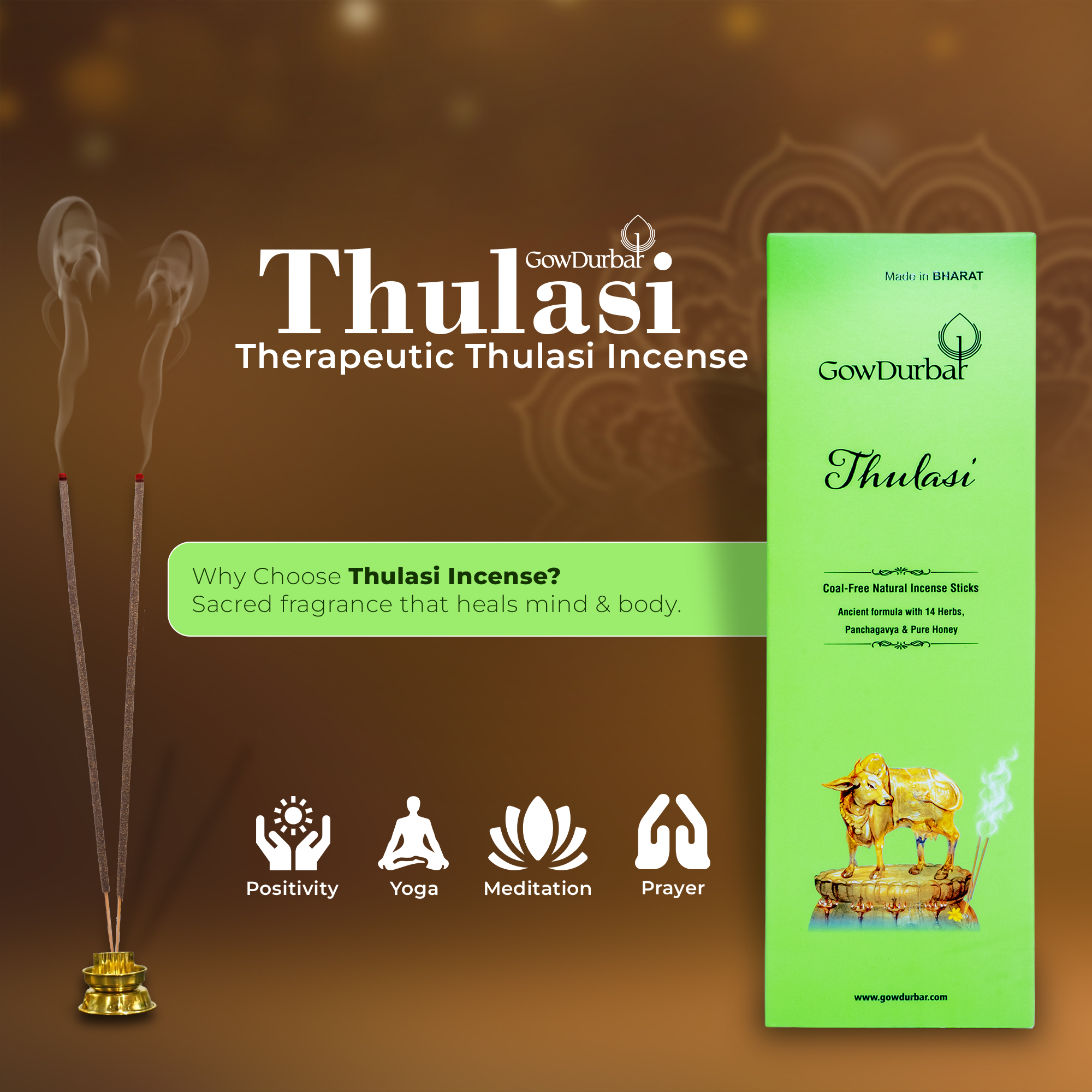Thulasi – Therapeutic Thulasi Incense - Image 5
