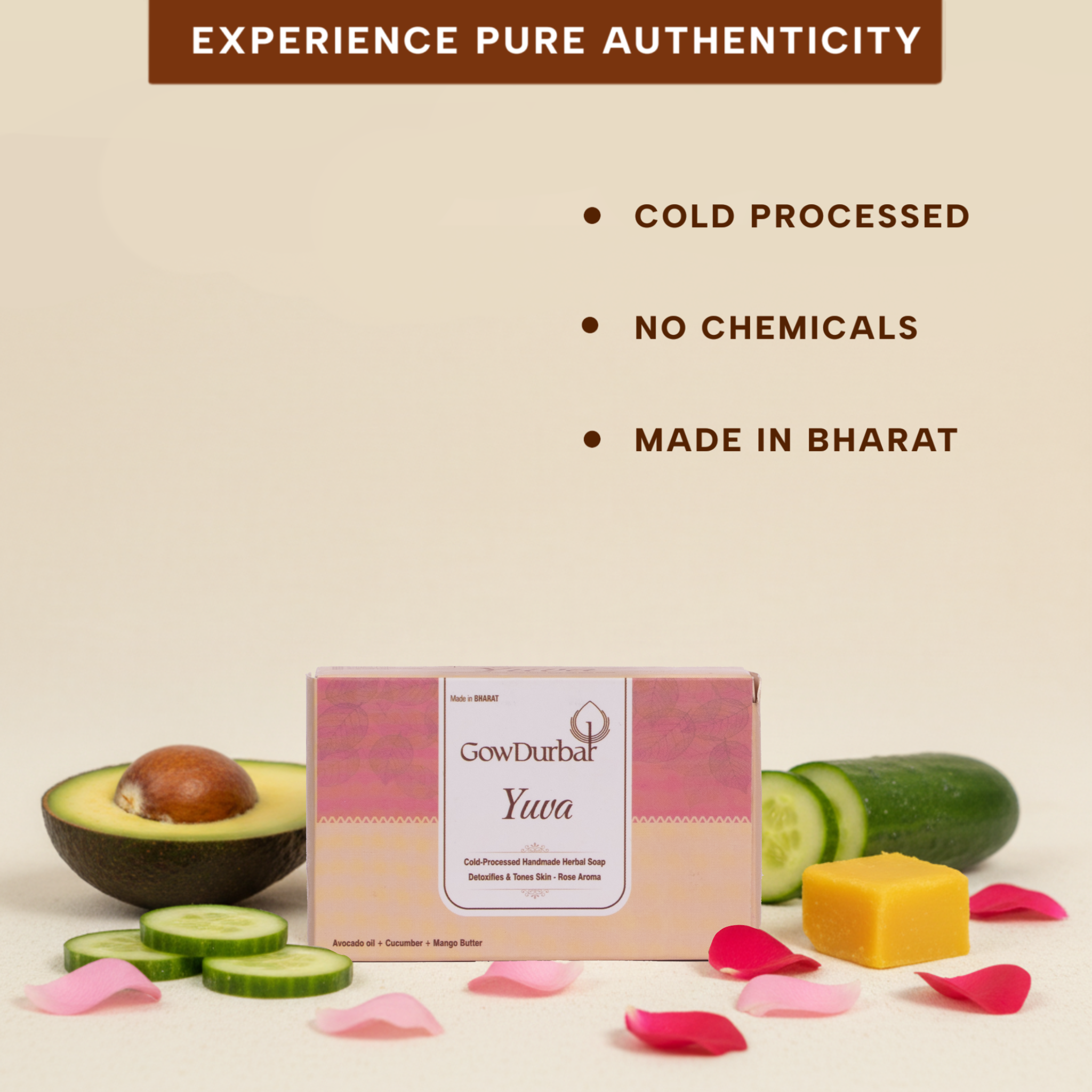 Yuva – Cold Processed Handmade Herbal Soap - Image 5