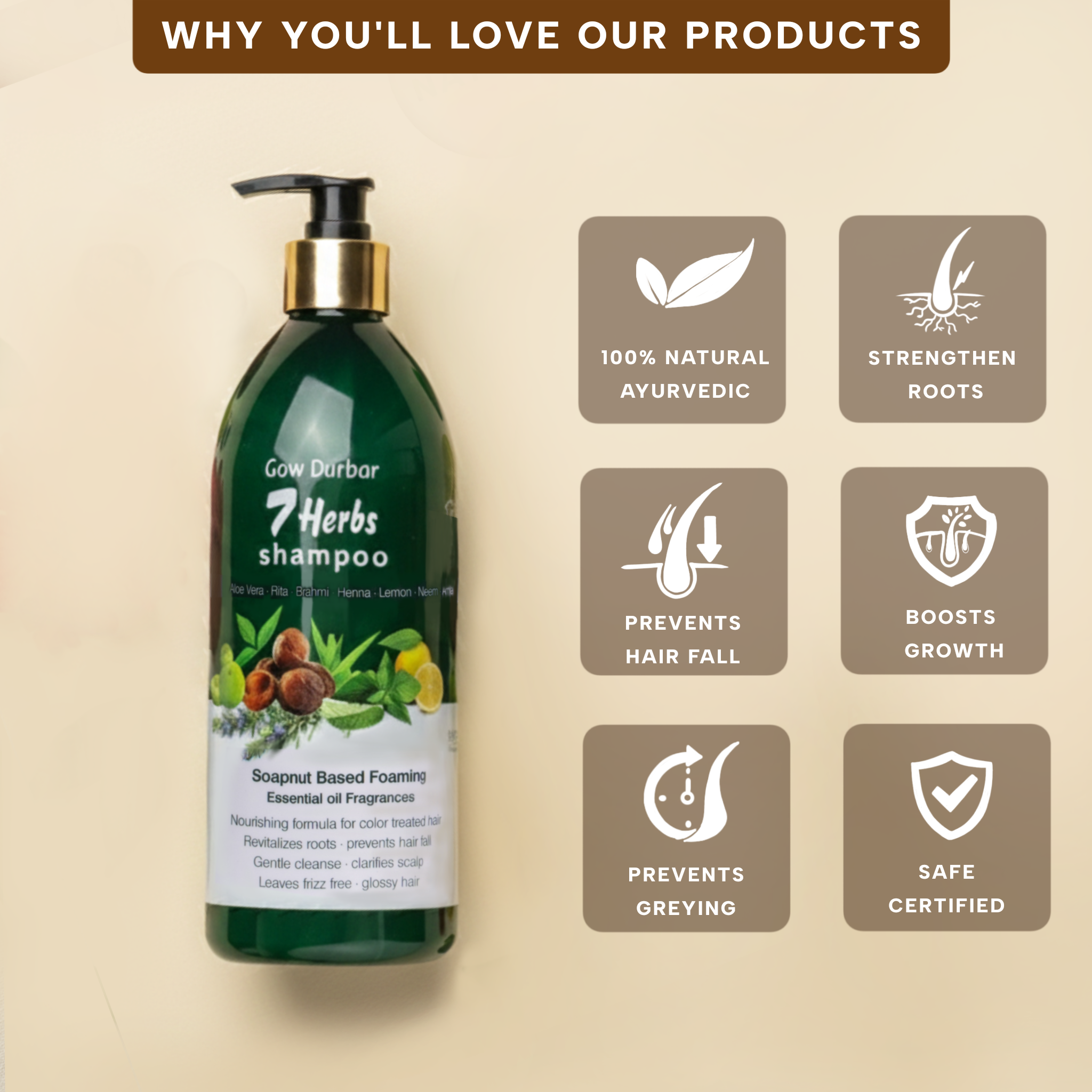7 Herbs Shampoo - Image 3