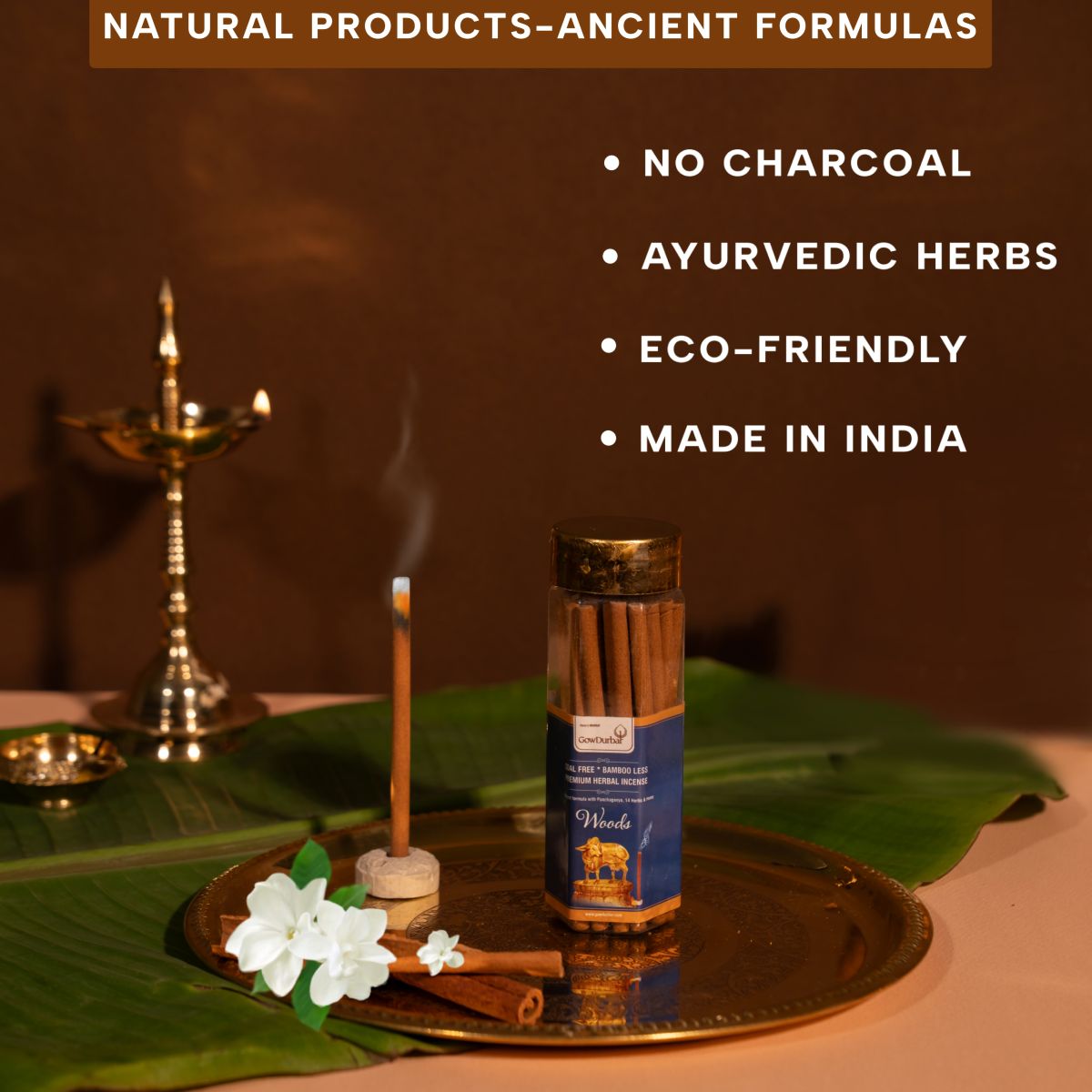 Woods - Rejuvenating Bamboo less incense - Image 2