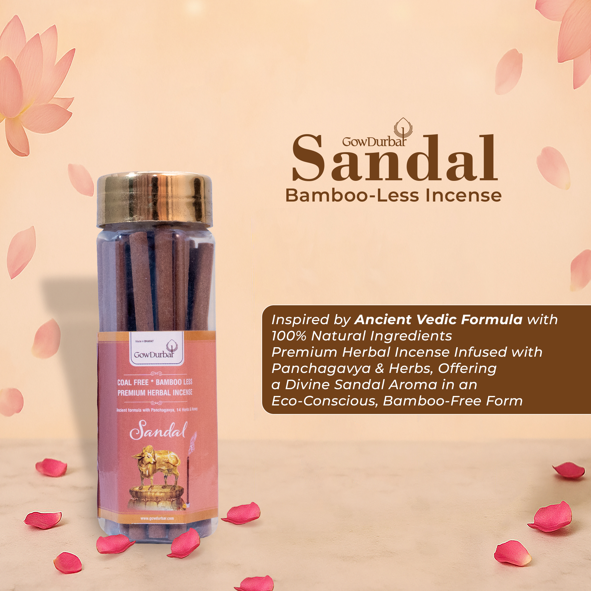 Sandal - Rejuvenating Bamboo Less Incense - Image 4