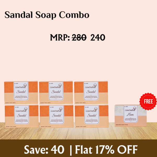 Sandal Soap Combo - Nava Soap Free