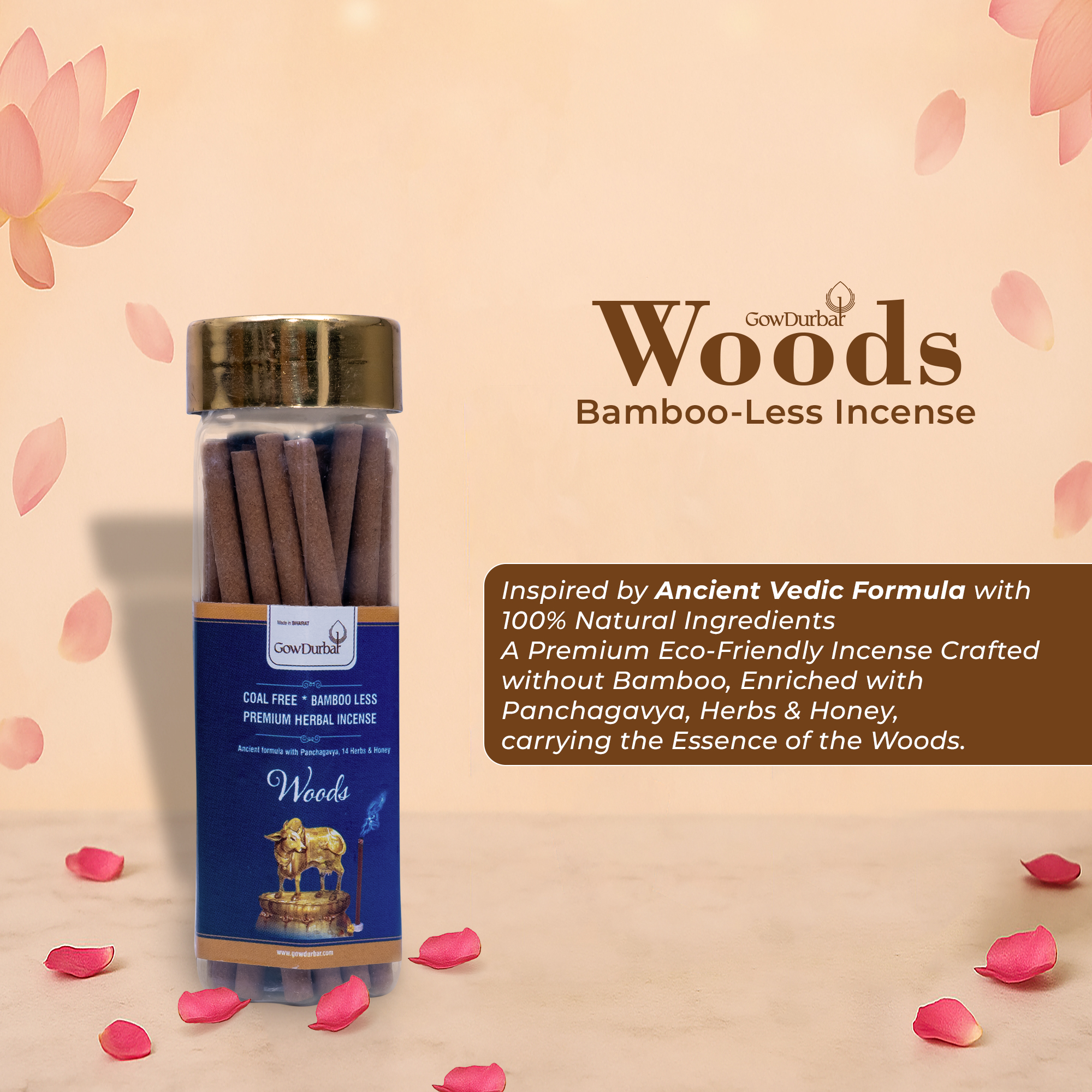 Woods - Rejuvenating Bamboo less incense - Image 4