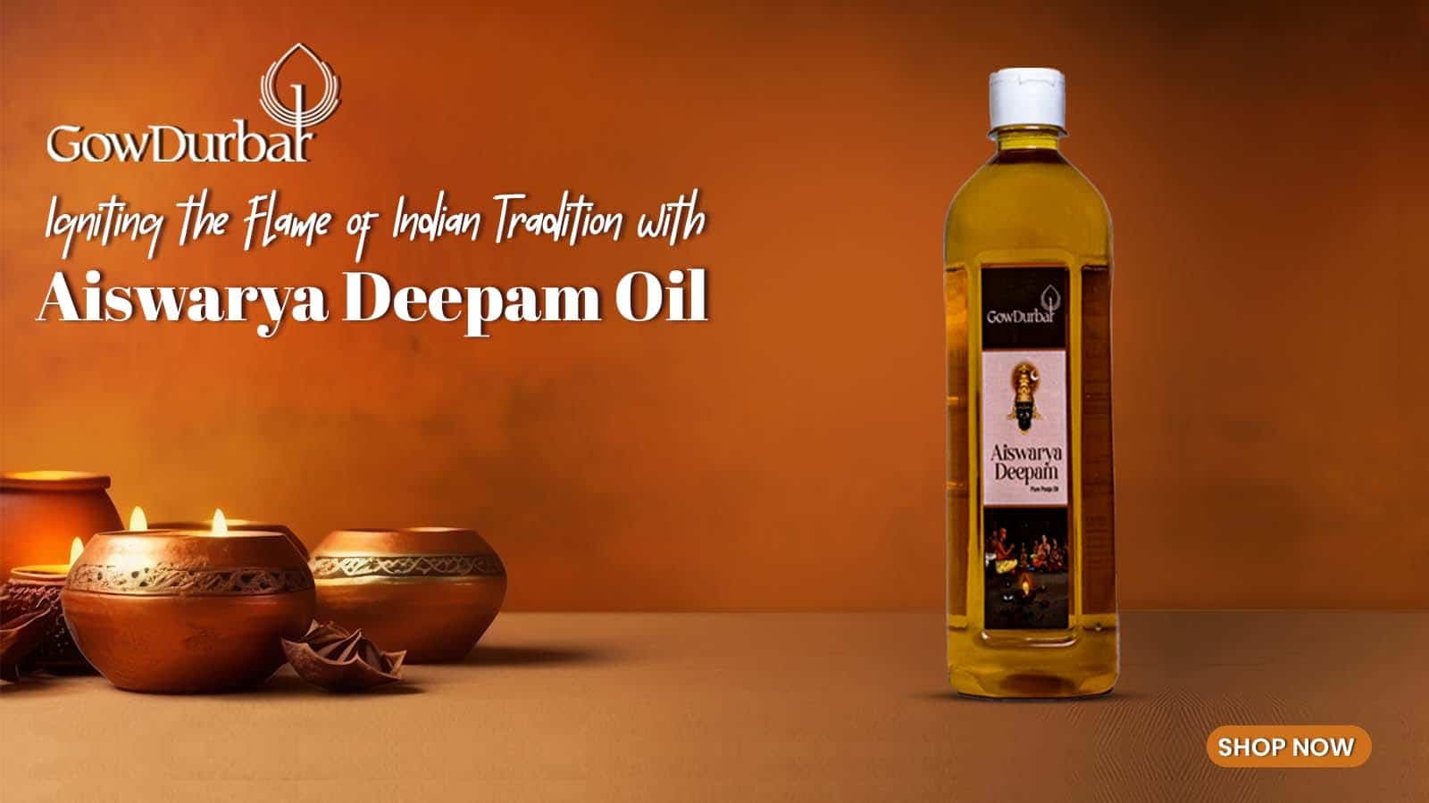 Igniting the Flame of Indian Tradition with Aiswarya Deepam Oil