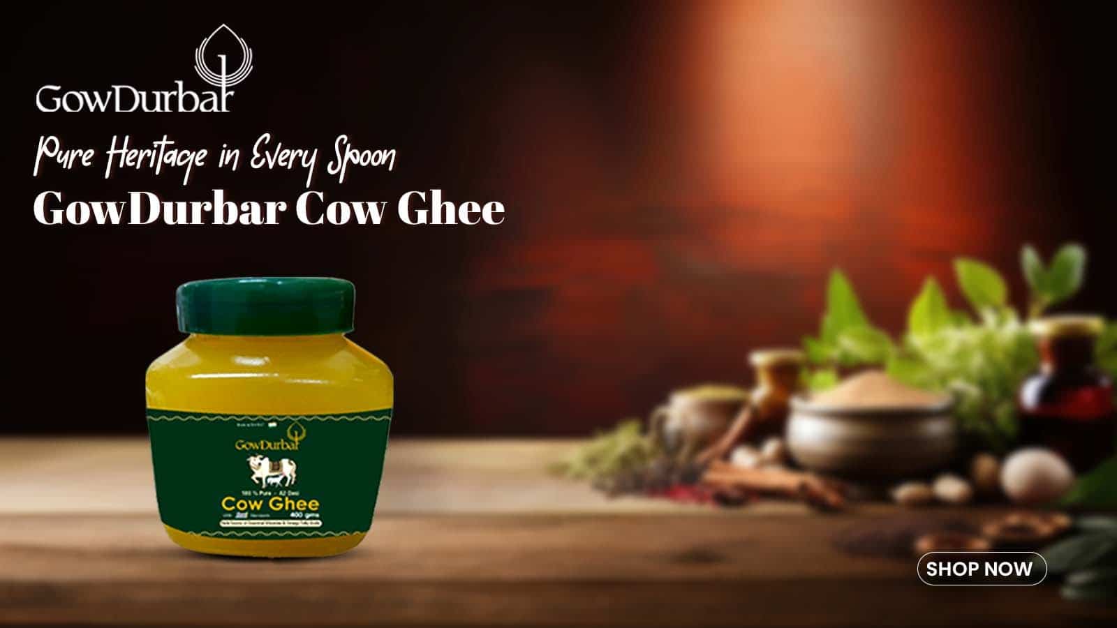 Pure Heritage in Every Spoon: GowDurbar Cow Ghee
