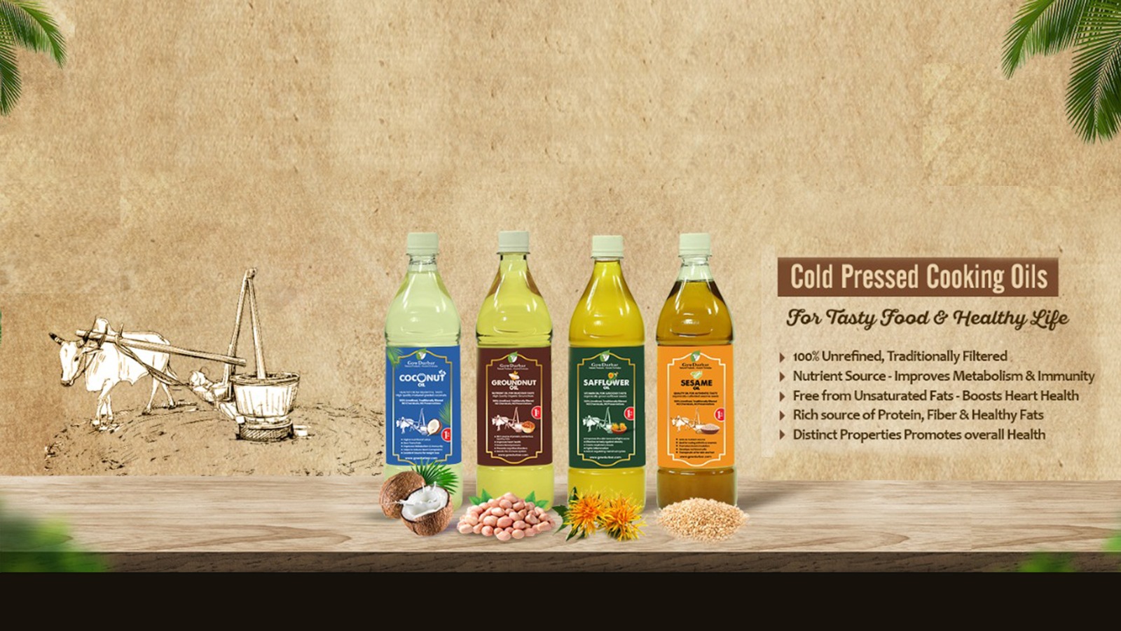 Cold-Pressed vs. Refined Oils: Making Healthier Choices with Gowdurbar
