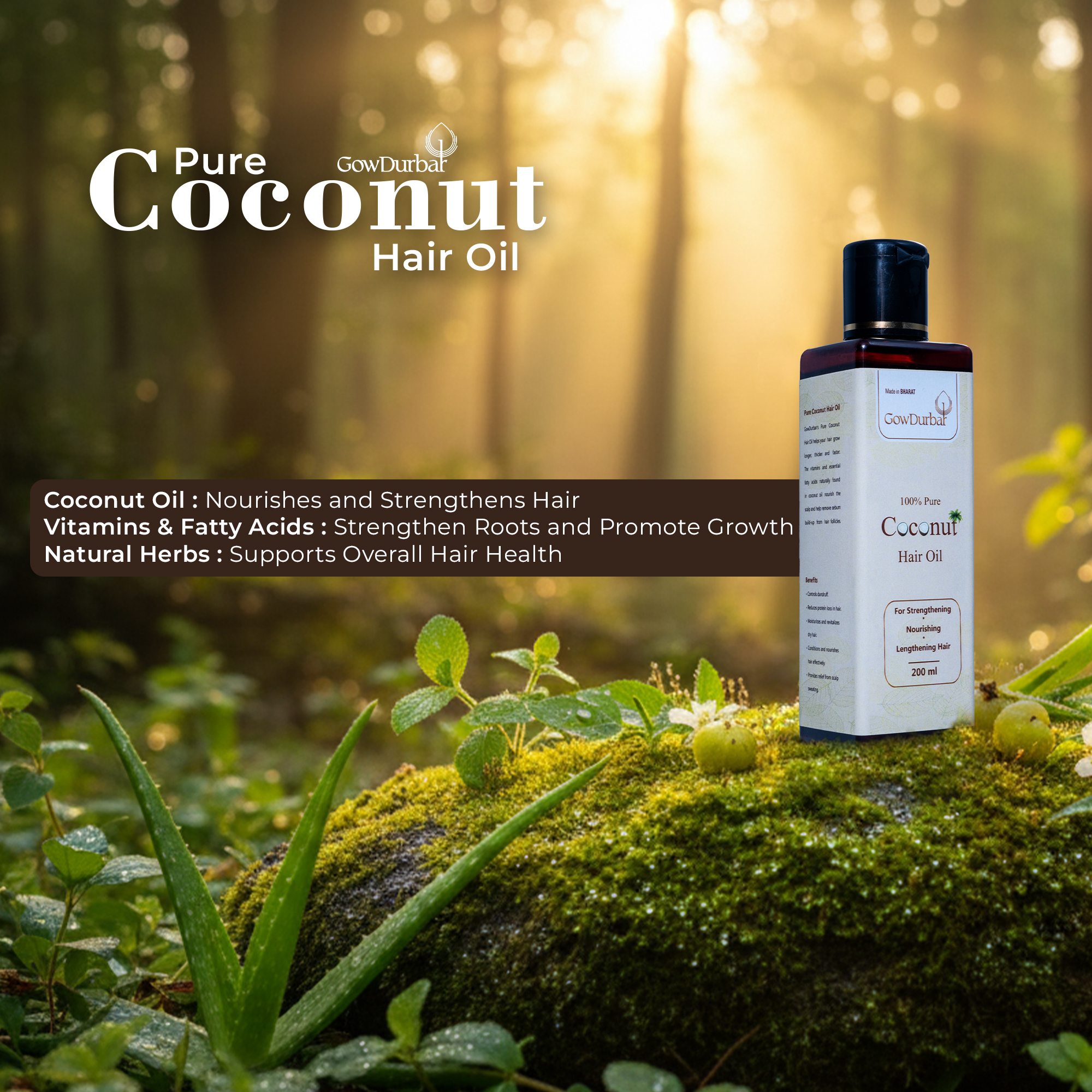 Pure Coconut Hair Oil
