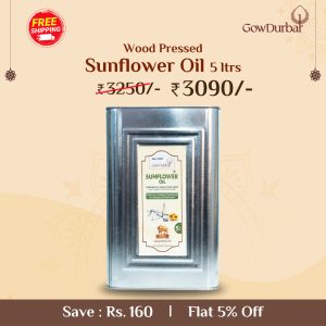 Wood-Pressed Sunflower Oil 5 Lt