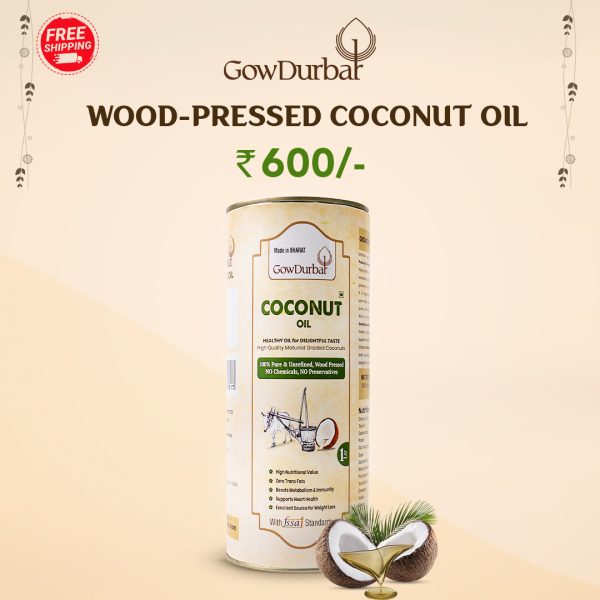 Wood Pressed Coconut oil