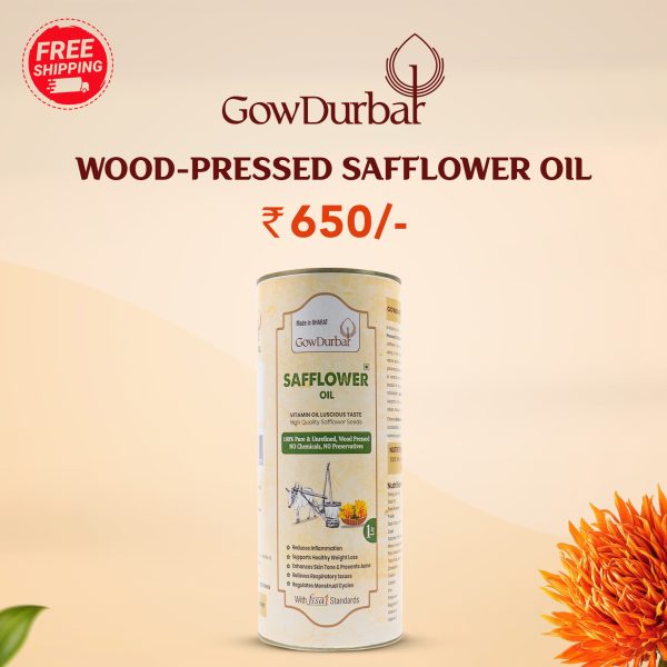 Wood Pressed Safflower oil