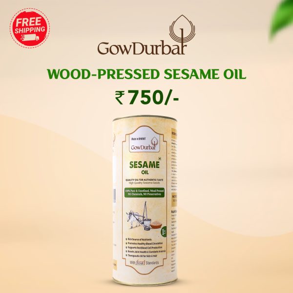 Wood Pressed Sesame oil