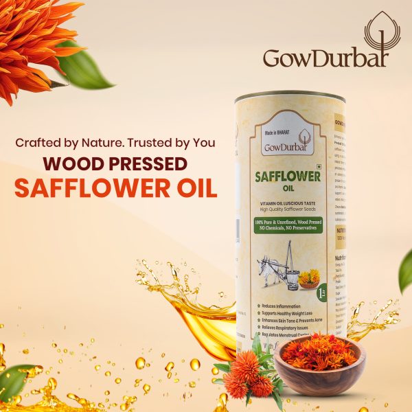 Wood Pressed Safflower oil - Image 3