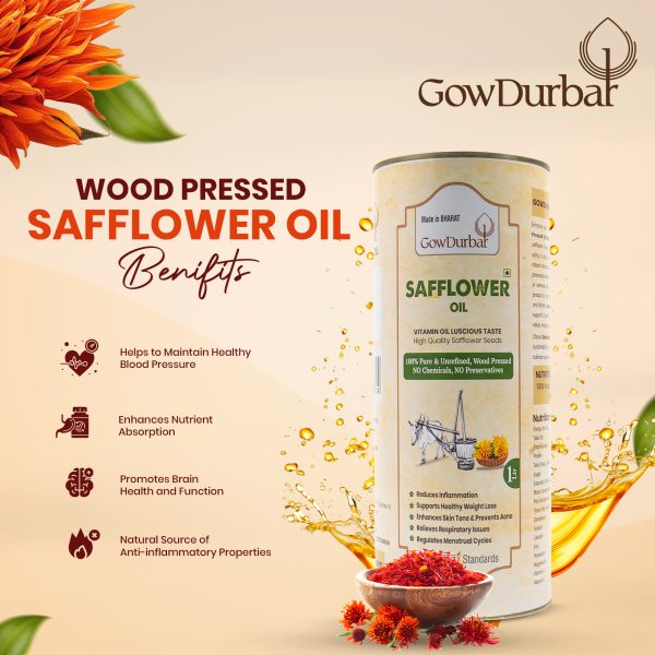 Wood Pressed Safflower oil - Image 4