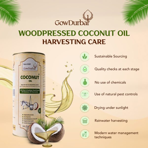 Wood Pressed Coconut oil - Image 5