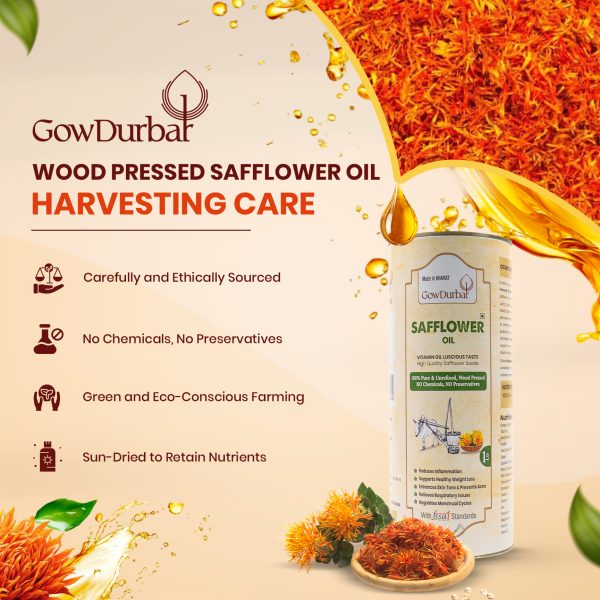 Wood Pressed Safflower oil - Image 6
