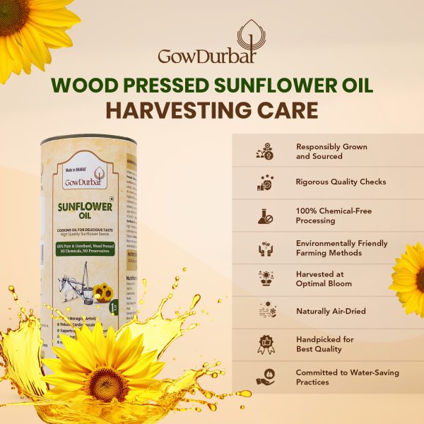 Wood Pressed Sunflower Oil - Image 6