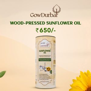 Wood Pressed Sunflower Oil