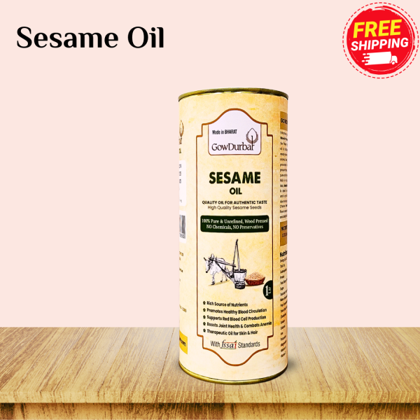 Wood Pressed Sesame oil