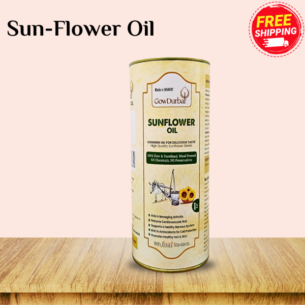 Wood Pressed Sunflower Oil