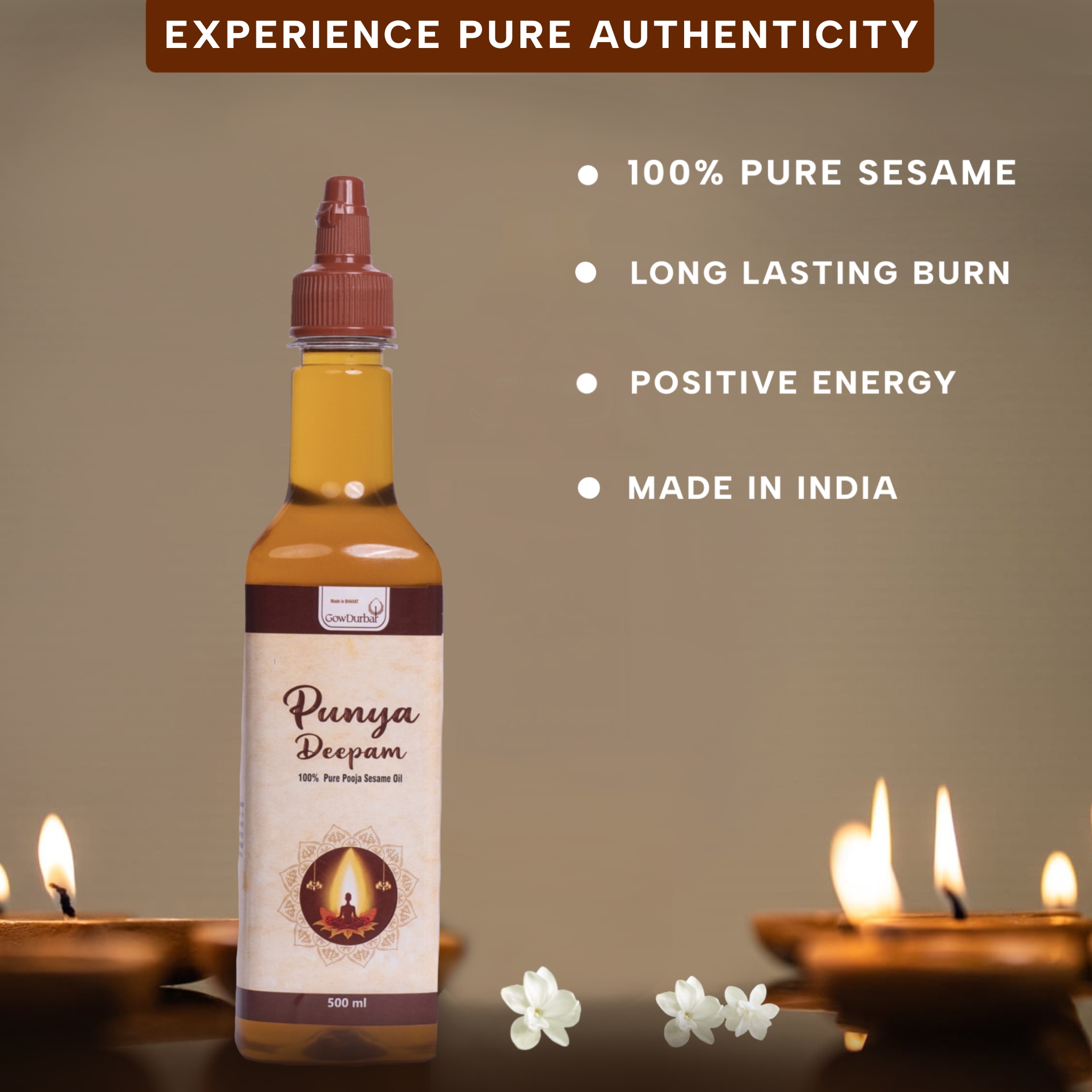 Punya Deepam Oil – 500ml - Image 3