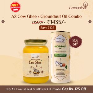 A2 Cow Ghee & Groundnut Oil Combo