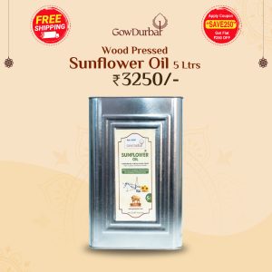 Wood-Pressed Sunflower Oil 5 Lt