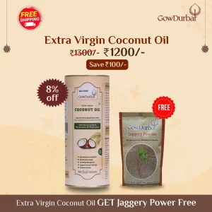 get jaggery powder worth 100 free with virgin coconut oil