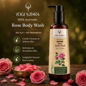 Rose body wash